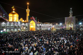 تحویل سال ۱۳۹۸ در حزم مطهر امام رضا (ع)