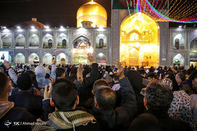 تحویل سال ۱۳۹۸ در حزم مطهر امام رضا (ع)