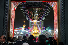 تحویل سال ۱۳۹۸ در حزم مطهر امام رضا (ع)