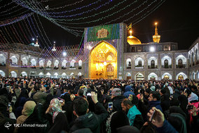 تحویل سال ۱۳۹۸ در حزم مطهر امام رضا (ع)