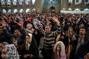تحویل سال ۱۳۹۸ در حزم مطهر امام رضا (ع)