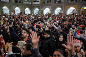 تحویل سال ۱۳۹۸ در حزم مطهر امام رضا (ع)