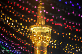 تحویل سال ۱۳۹۸ در حزم مطهر امام رضا (ع)