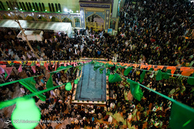 لحظه تحویل سال ۱۳۹۸ در آستان مقدس امامزاده صالح (ع)