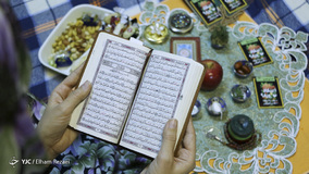 آیین معنوی اعتکاف بانوان در مسجد دانشگاه امیرکبیر تهران 