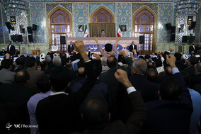 سخنرانی رهبر معظم انقلاب در حرم مطهر رضوی