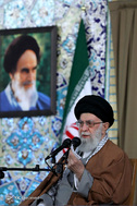 سخنرانی رهبر معظم انقلاب در حرم مطهر رضوی