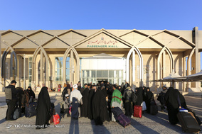 خروج زائران نوروزی عتبات عالیات از مرز مهران