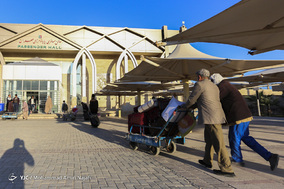 خروج زائران نوروزی عتبات عالیات از مرز مهران