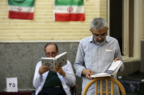 انجام اعمال ام داوود در آیین معنوی اعتکاف
