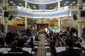 انجام اعمال ام داوود در آیین معنوی اعتکاف