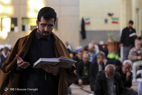 انجام اعمال ام داوود در آیین معنوی اعتکاف