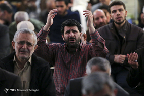 انجام اعمال ام داوود در آیین معنوی اعتکاف