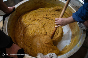 آیین سنتی حلوا پزان