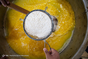 آیین سنتی حلوا پزان