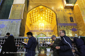 زائران نوروزی بارگاه مقدس امیرالمومنین(ع)