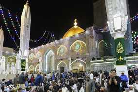 زائران نوروزی بارگاه مقدس امیرالمومنین(ع)