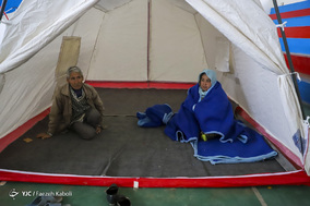 اسکان موقت سیل زدگان گنبد کاووس