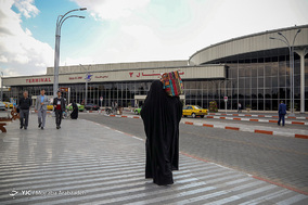 مسافران نوروزی در فرودگاه مهرآباد