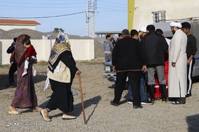 امداد و اسکان موقت سیل زدگان «آق قلا»