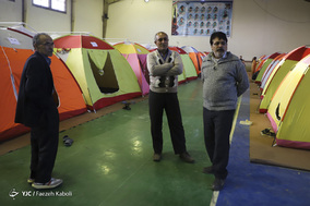 امداد و اسکان موقت سیل زدگان «آق قلا»