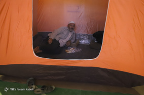 امداد و اسکان موقت سیل زدگان «آق قلا»