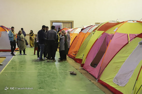 امداد و اسکان موقت سیل زدگان «آق قلا»