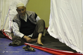 امداد و اسکان موقت سیل زدگان «آق قلا»