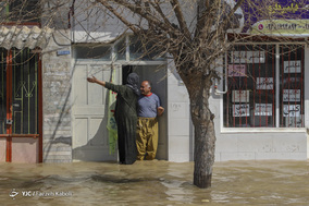 وضعیت مناطق سیل زده آق قلا در پنجمین روز حادثه