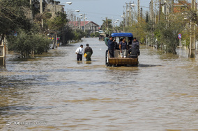 وضعیت مناطق سیل زده آق قلا در پنجمین روز حادثه