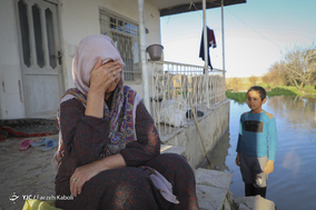 سیل در گمیشان استان گلستان