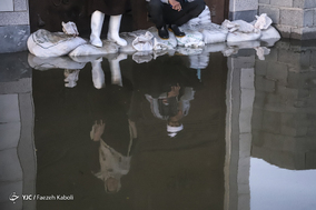 سیل در گمیشان استان گلستان