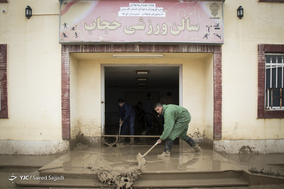 «آق‌قلا»، نه روز پس از سیل
