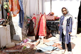 محله سعدی سیل زده شیراز