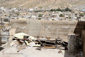محله سعدی سیل زده شیراز