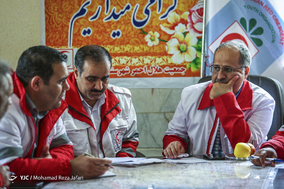 حضور دبیرکل جمعیت هلال احمر کشور در دورود استان لرستان