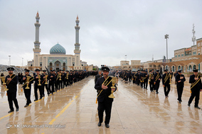 عزاداری خادمان حضرت معصومه (س) در سالروز شهادت امام موسی کاظم(ع)