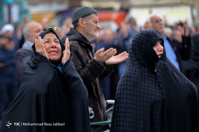 عزاداری خادمان حضرت معصومه (س) در سالروز شهادت امام موسی کاظم(ع)
