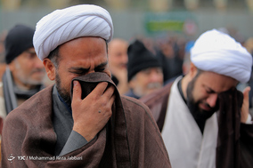 عزاداری خادمان حضرت معصومه (س) در سالروز شهادت امام موسی کاظم(ع)