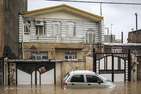 سیلاب در نورآباد لرستان