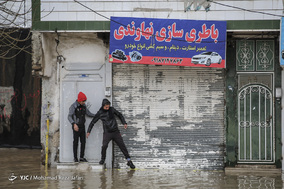 سیلاب در نورآباد لرستان