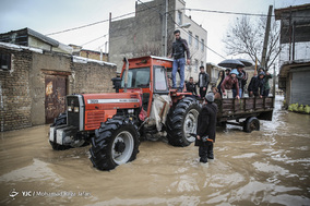 سیلاب در نورآباد لرستان