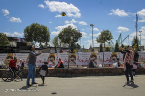 روز طبیعت در بوستان شهید چمران کرج