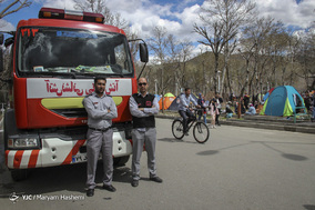 روز طبیعت در بوستان شهید چمران کرج