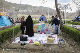 روز طبیعت در بوستان شهید چمران کرج