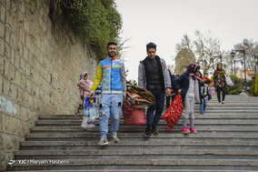 روز طبیعت در بوستان شهید چمران کرج
