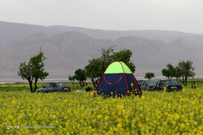 روز طبیعت دریاچه مهارلو شیراز
