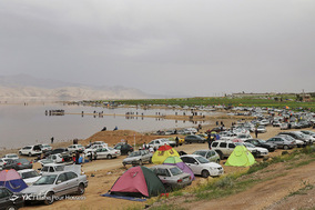 روز طبیعت دریاچه مهارلو شیراز