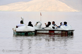 روز طبیعت دریاچه مهارلو شیراز