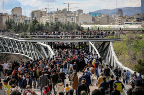 روز طبیعت در بوستان های آب و آتش, پل طبیعت و طالقانی